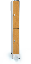 Divided cloakroom locker ALDERA with feet 1920 x 250 x 500
